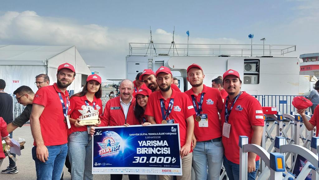 Takımımız, TEKNOFEST'te Birinci Oldu 